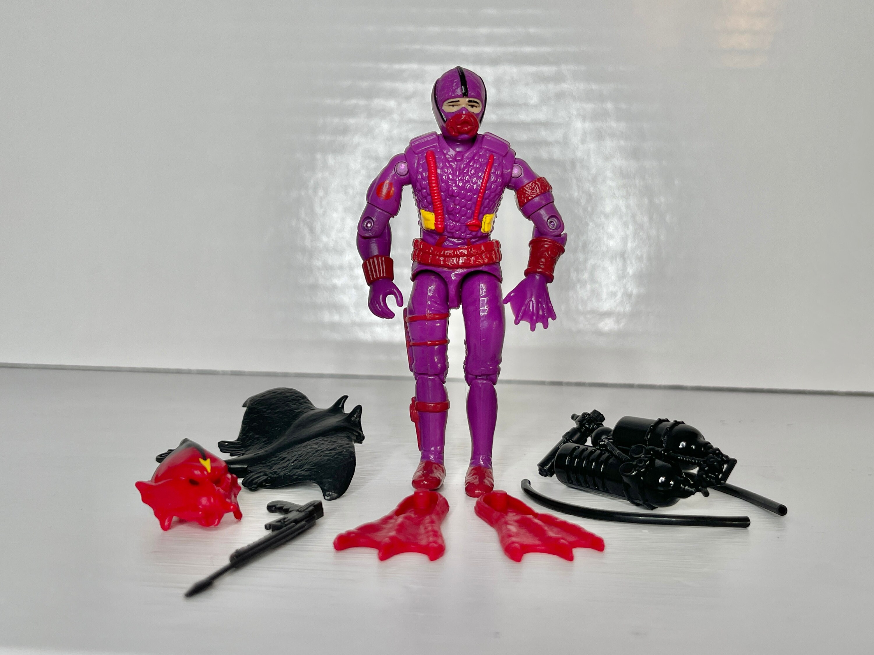 Figurine Gi joe Cobra Hydro viper 1988 - Jeux & Jouets