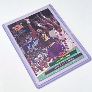 1992 Karl Malone Fleer Ultra 182 Utah Jazz NBA Basketball Player Sammelkarte