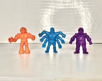 1980s M.U.S.C.L.E. Men Mattel Mini Action Figures