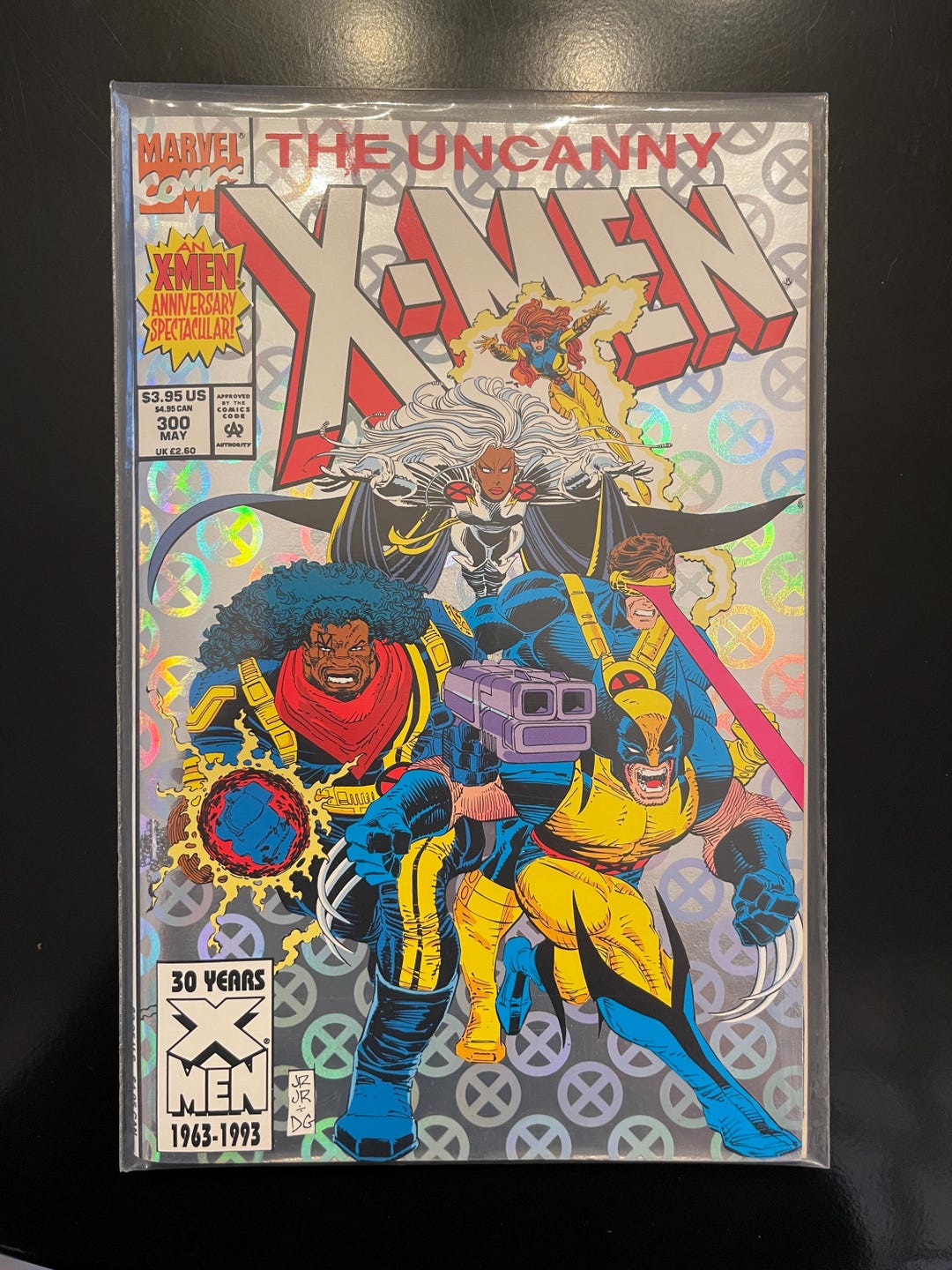 アメコミ　marvel　アンキャニー　x-men　ハードカバー 1993 #300 Marvel X-men the Uncanny Comic Book Anniversary