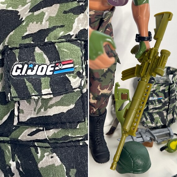 1993 GI Joe Hall of Fame Hasbro Combat Camo Duke 12” Action