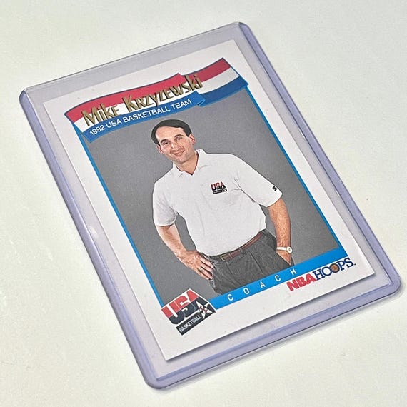 Mike Krzyzewski Coach K Auto NBA サイン カード MIKE KRZYZEWSKI Duke Blue Devils COACH K Basketball Card DREAM