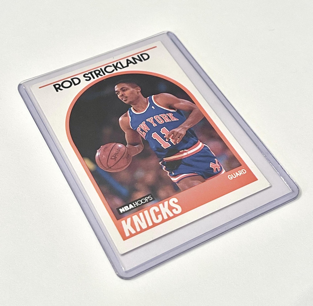 1989 Rod Strickland NBA Hoops 8 New York Knicks NBA Basketball