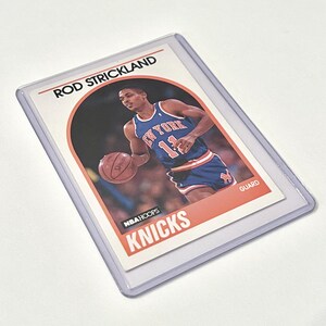 1989 Rod Strickland NBA Creolen 8 New York Knicks NBA Basketball Player Trading Card