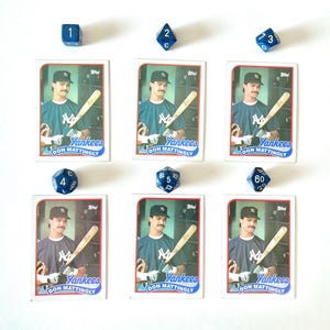 1989 Don Mattingly Topps 700 New York Yankees MLB Baseball Trading Card