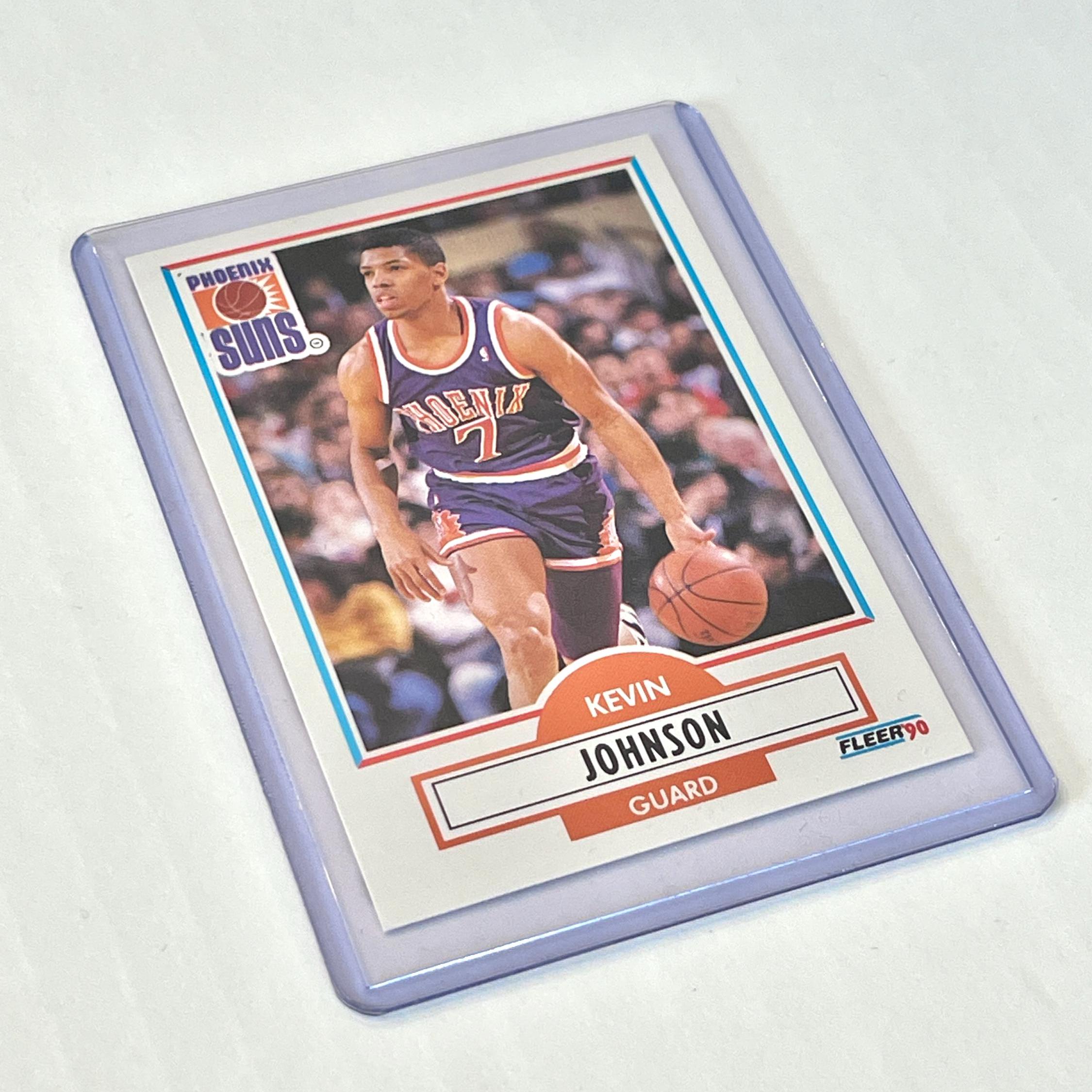 1990 Kevin Johnson Fleer 149 Phoenix Suns NBA Basketball Player 