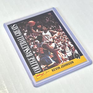 1992 Kevin Johnson Kellogg's Raisin Bran College Basketball Greats California Golden Bears Phoenix Suns NBA-basketbalspelerruilkaart