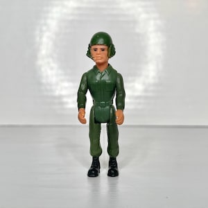 1984 Construx Army Tank Pilot Fisher Price Action Figure