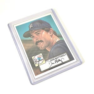 1991 Don Mattingly Baseball Cards Magazine Baseball 59 New York Yankees MLB Baseball Sammelkarte