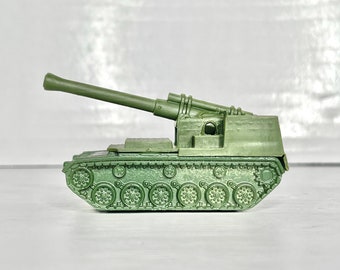 1974 Green 53571 Military Army Howitzer Tank Hot Wheels Mattel Malaysia
