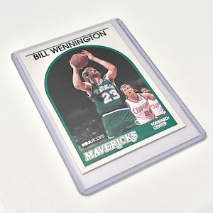 1989 Bill Wennington NBA Creolen 81 Mavericks NBA Basketball Spieler Sammelkarte