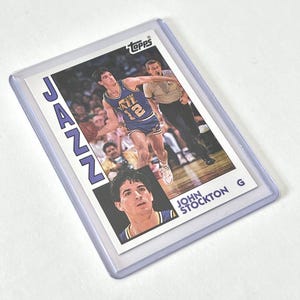 1993 ジョン ストックトン Topps 57 アーカイブ ユタ ジャズ NBA バスケットボール選手トレーディング カード