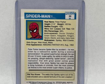 1996 X-men Marvel Fleer Comic Trading Cards Spider-man - Etsy