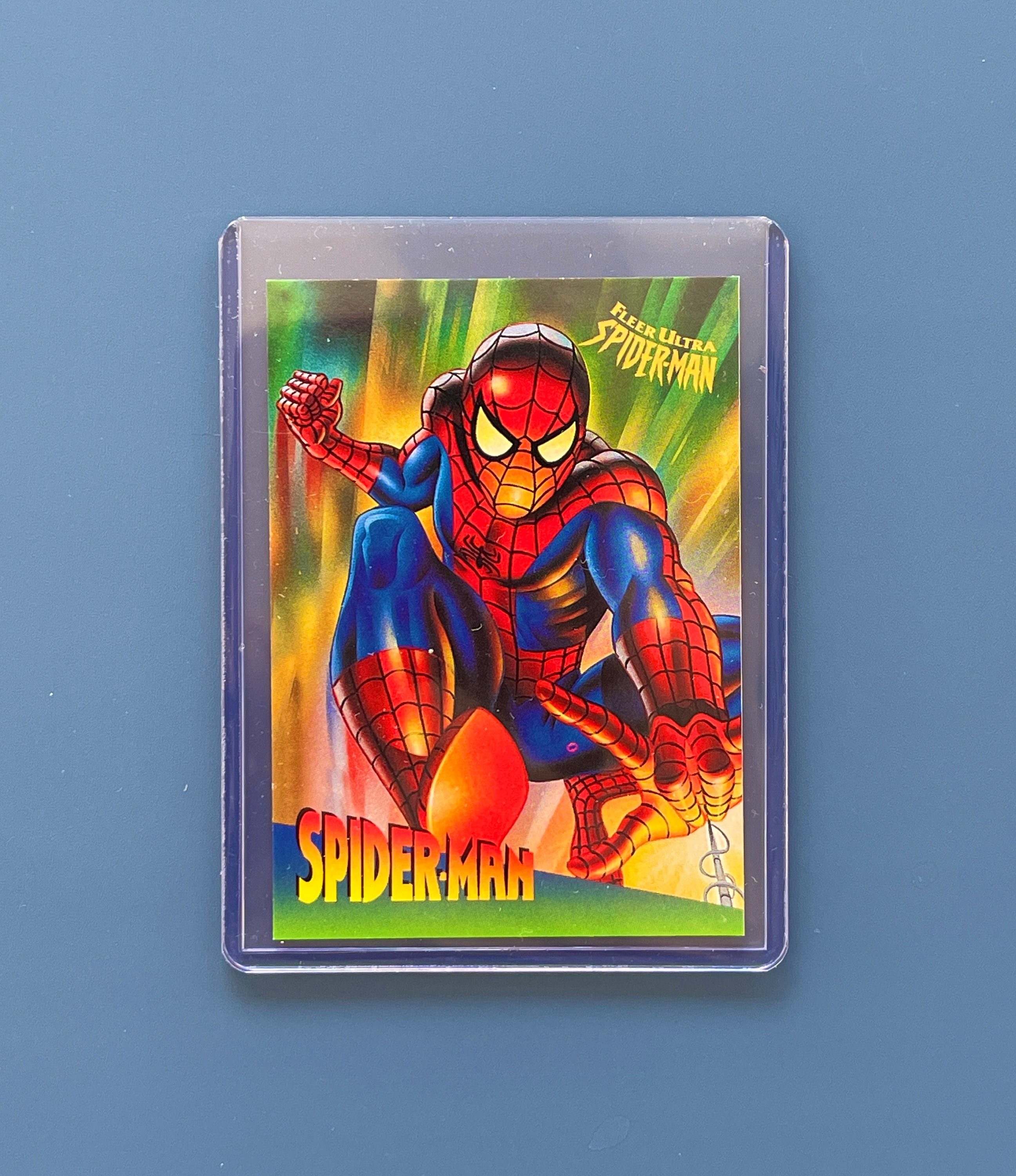 1995 Spider-man Marvel Comic Trading Card Fleer Ultra 5 of 5 - Etsy
