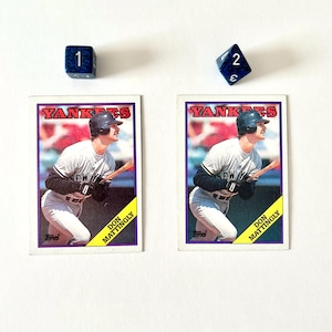 1988 Don Mattingly Topps 300 New York Yankees MLB Baseball Trading Card