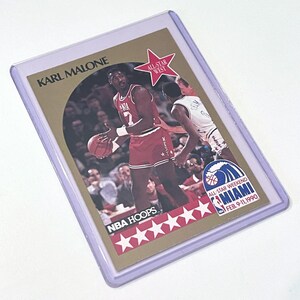 1990 Karl Malone NBA Creolen 21 All-Star Weekend West Utah Jazz NBA Basketball Player Trading Card