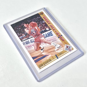 1991 ジョン ストックトン アッパー デッキ 52 オールスター ウェスト ユタ ジャズ NBA バスケットボール選手トレーディング カード