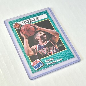 1989 Kevin Johnson Sports Illustrated Kids 204 Phoenix Suns NBA Basketball Player Trading Card