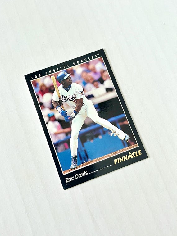 1993 Eric Davis Score Pinnacle 429 Los Angeles LA Dodgers MLB Baseball Trading  Card - Etsy Israel