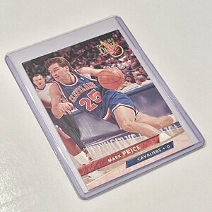 Cartão colecionável de jogador de basquete da NBA Mark Price Fleer Ultra 40 Cleveland Cavaliers de 1993