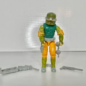 1990 Captain Grid-Iron Hand-to-Hand Combat Specialist GI Joe Hasbro-actiefiguur