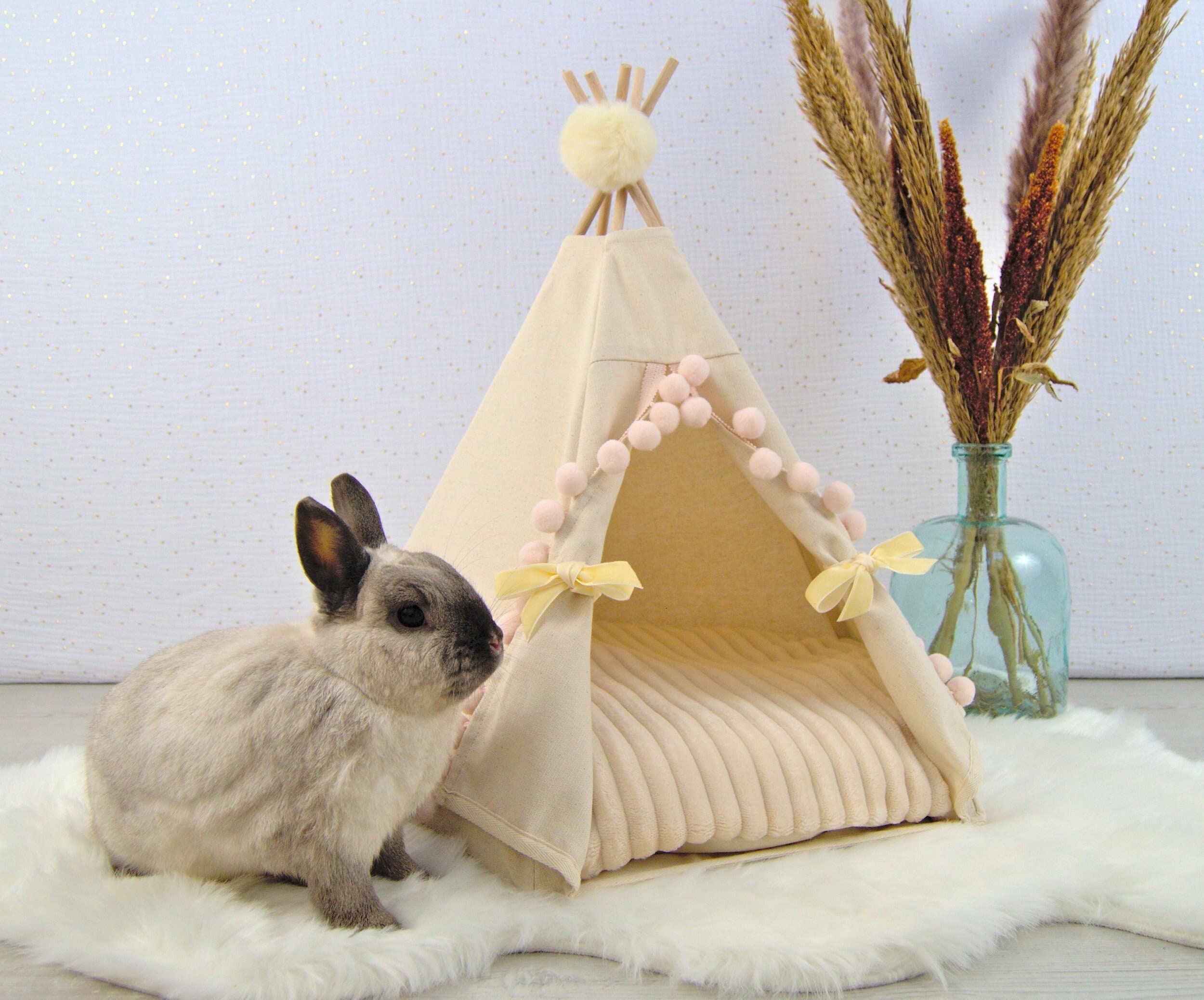 Tipi pour Chat Pompon  La Boutique Amérindienne