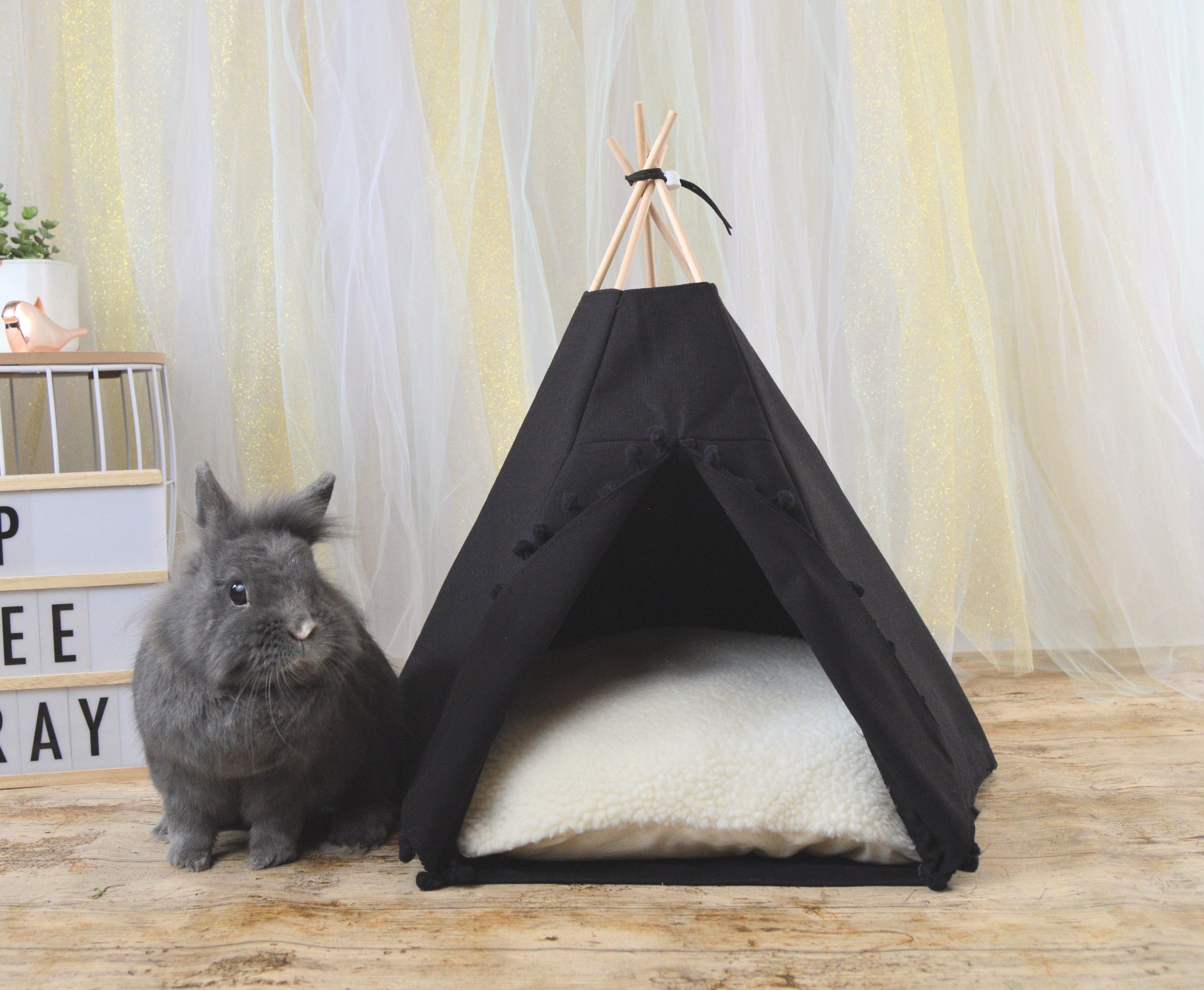 rabbit teepee