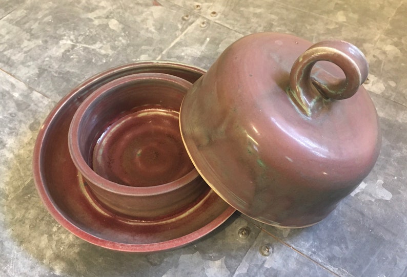 Stoneware Butter Keeper Etsy