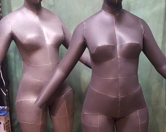 Female Mannequin TEMPLATES for eva foam