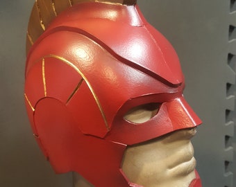 Captain Marvelouls helmet foam TEMPLATES