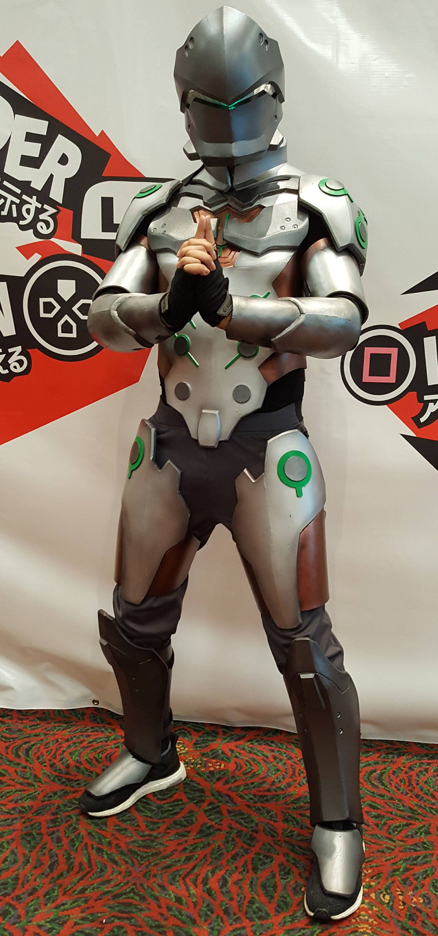 Genji Overwatch Foam Cosplay TEMPLATES Full Armor Etsy