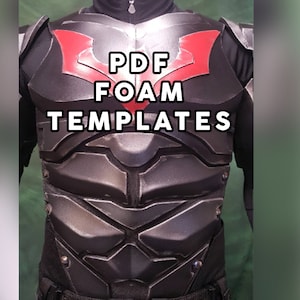 Universal Bat Armor foam TEMPLATES