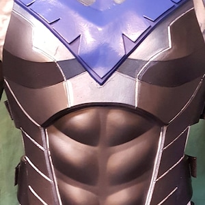 Nightwiing cosplay armor foam TEMPLATES  (torso only)