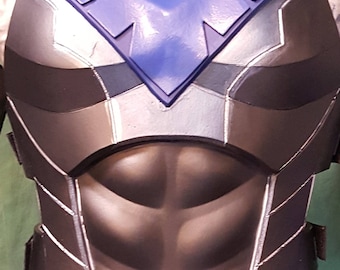 Nightwiing cosplay armor foam TEMPLATES  (torso only)