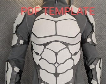 BAK Cosplay Foam Armor TEMPLATE