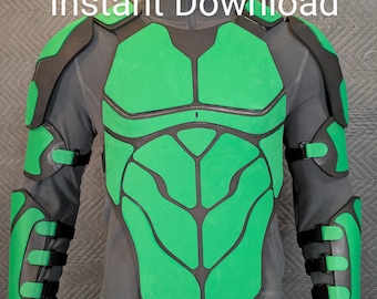 SV Cosplay Foam Armor TEMPLATE