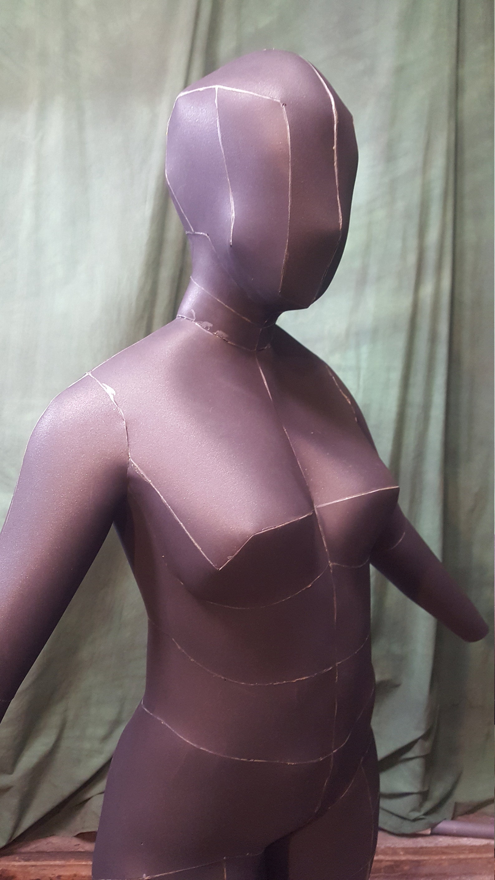 Female Mannequin TEMPLATES for Eva Foam Etsy