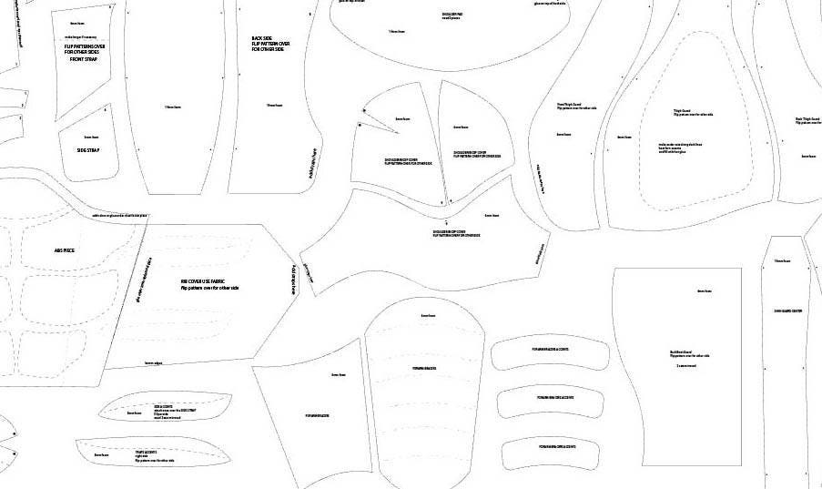 Foam Armor Templates