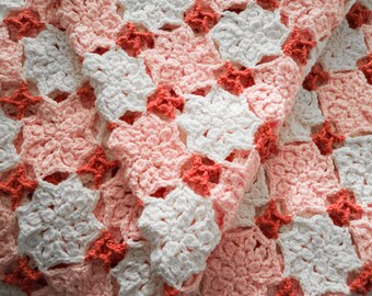 CROCHET PINWHEEL AFGHAN  pattern / Pinwheel blanket crochet pattern / Crochet afghan pattern / Bed cover crochet pattern / Home decor