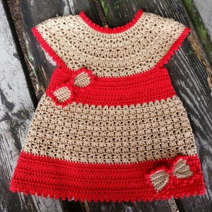Crochet TUTORIAL / PATTERN  Baby Girl Crochet Pattern - NEWBORN Outfit Infant Dress Pattern - Crochet Dress pattern for Baby Girl &quot;Elegance&quot;