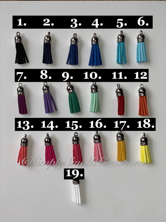 Mini Tassels, Mini Key Chain Tassels, Tassels for Key Chains