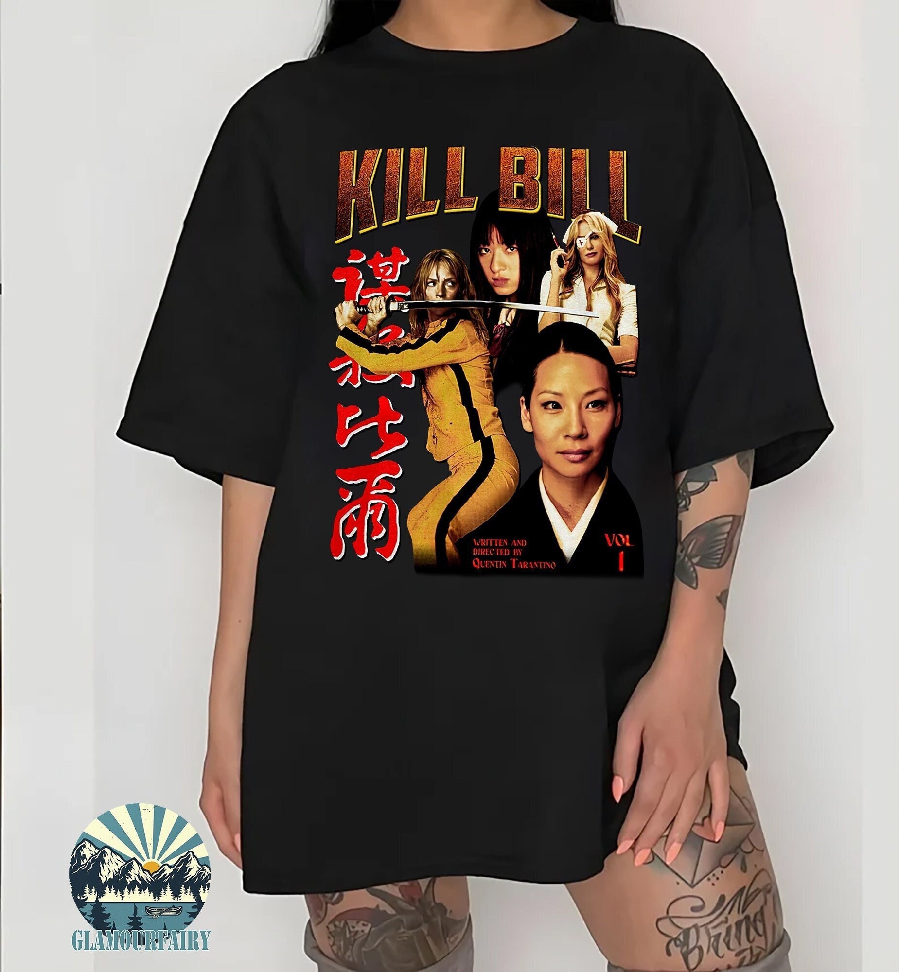 Kill Bill x HUF Gogo Yubari ゴーゴー夕張 Tシャツ - Tシャツ