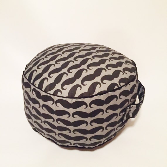 Designer Mustache Floor Cushion Toddler Pillow Pouf Etsy