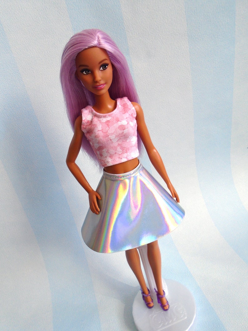 Barbie Doll Clothes Shirt Barbie Crop Top Fashionista | Etsy