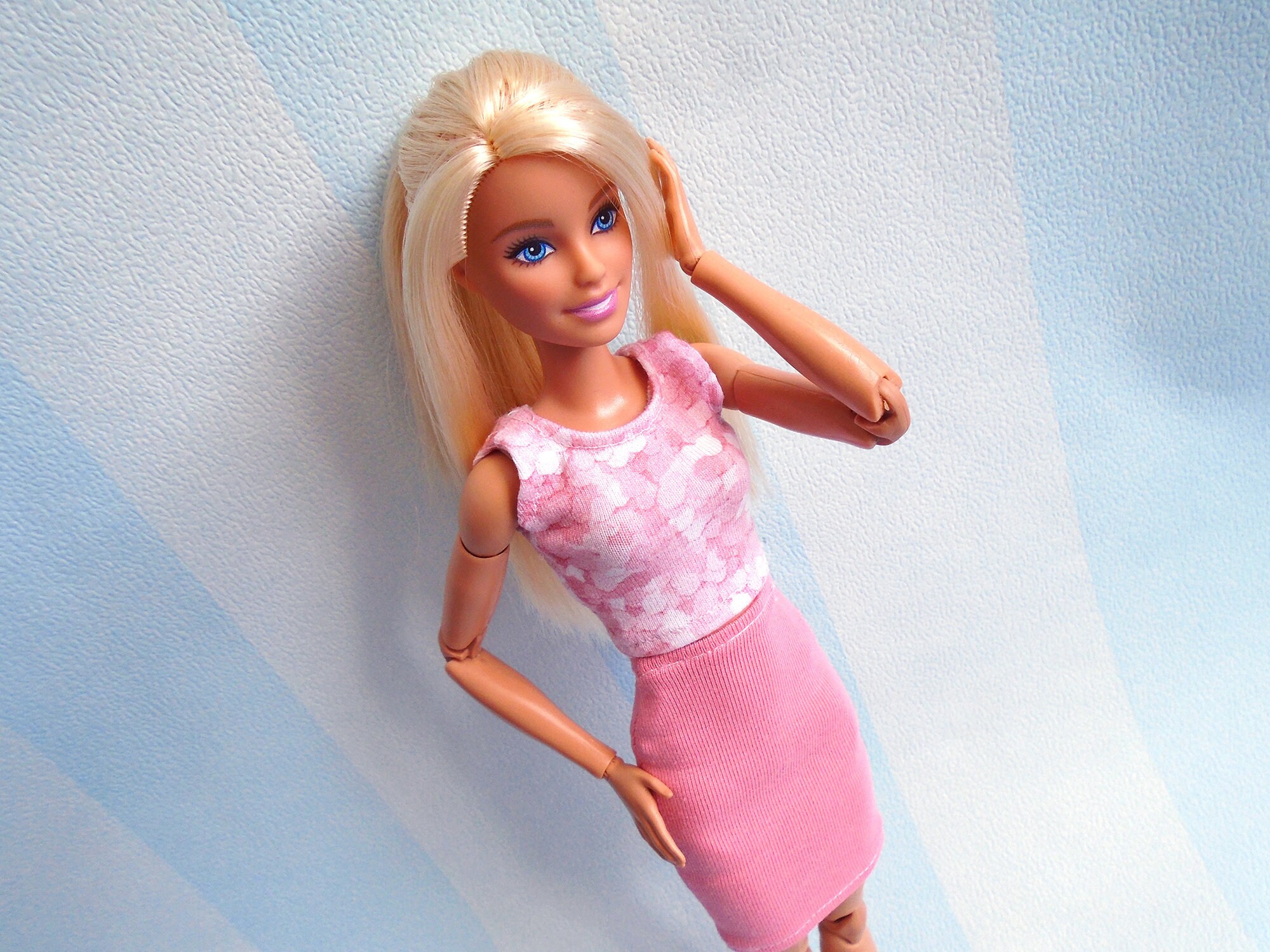 Barbie Doll Clothes TOP and SKIRT Barbie Crop Top Etsy Australia