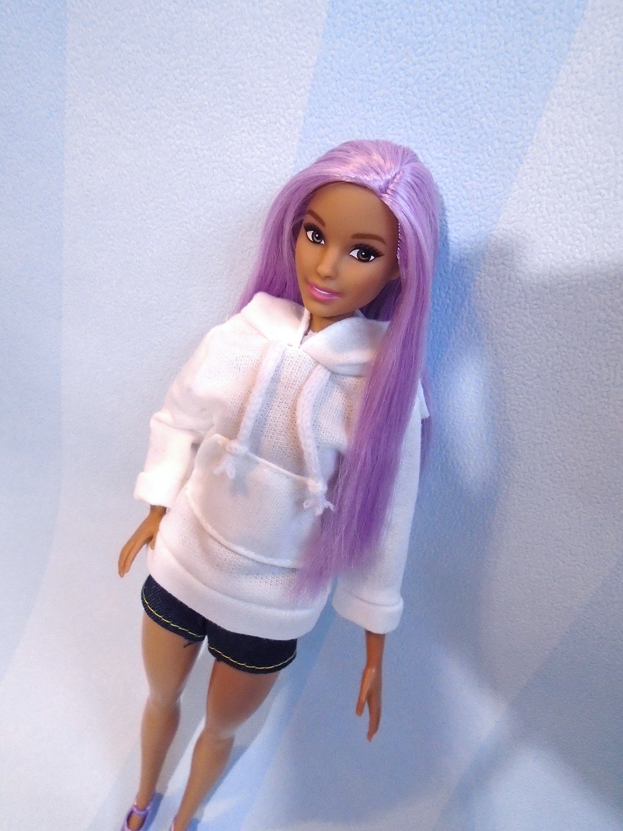 Barbie hoodie Barbie doll clothes sweater Fashionista | Etsy