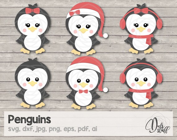 Download Christmas penguins svg, Christmas penguins cricut ...