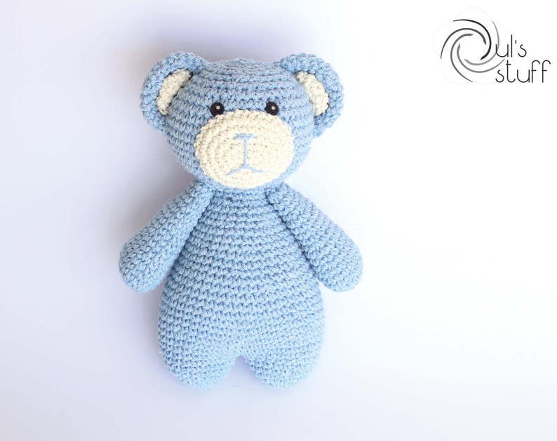 Bear amigurumi, crochet bear, teddy bear amigurumi image 1