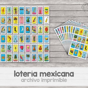 Mexikanische Lotterie auf Spanisch