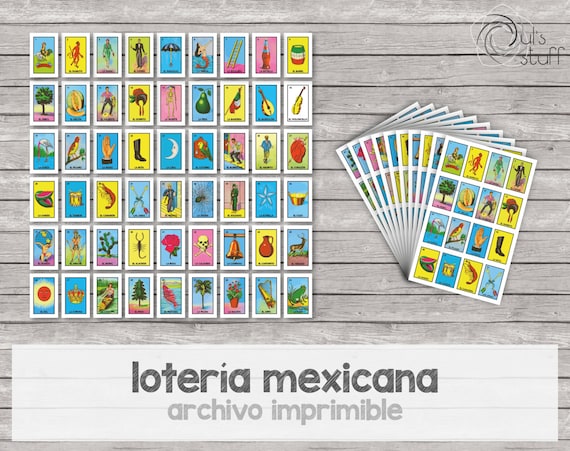 Mexican lottery in spanish
